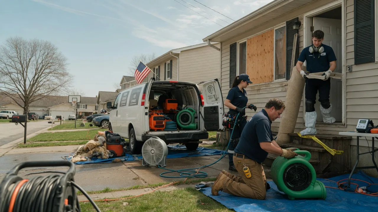 Water Damage Restoration in Pomaria, SC near me